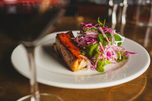 Carolina Spiced Pork Belly, Vinegar Slaw